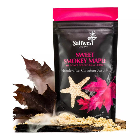 Organic Sweet Smokey Maple Infused Sea Salt