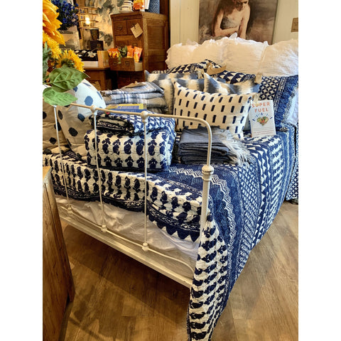 Painted Cast Iron Bed Frame