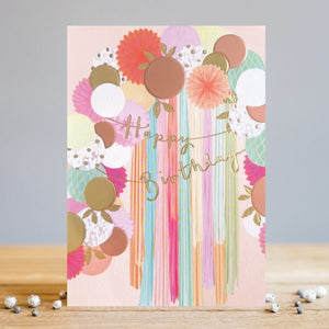 Party Decorations - Greeting Card - Birthday
