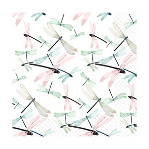 Pastel Dragonfly - Paper Napkins