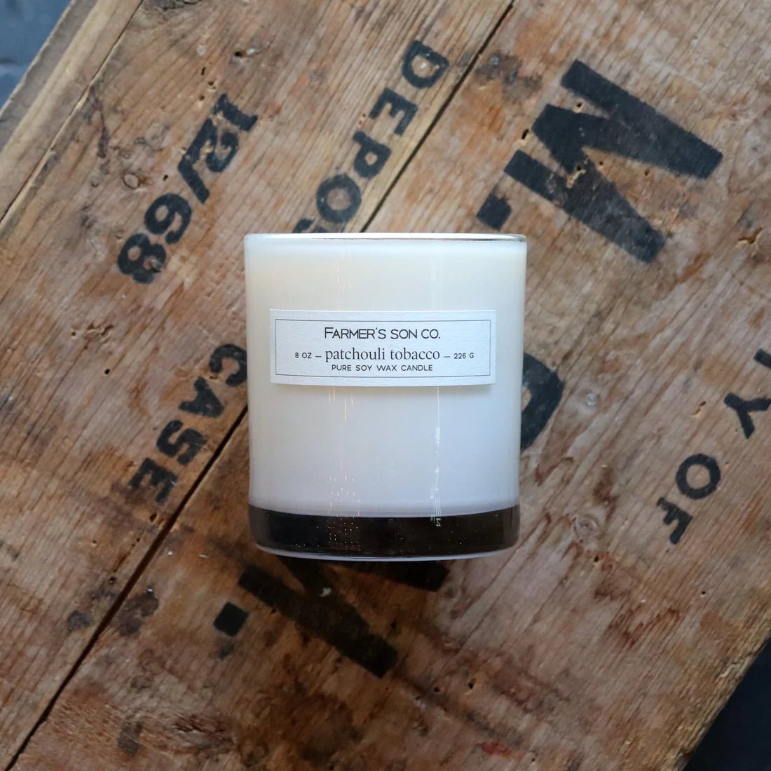 Patchouli + Tobacco - Farmer's Son Co. Soy Candle