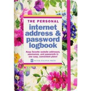 Peony Garden Internet Address & Password Book