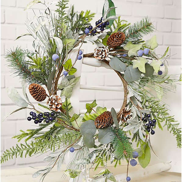 Pine & Leaf Wreath