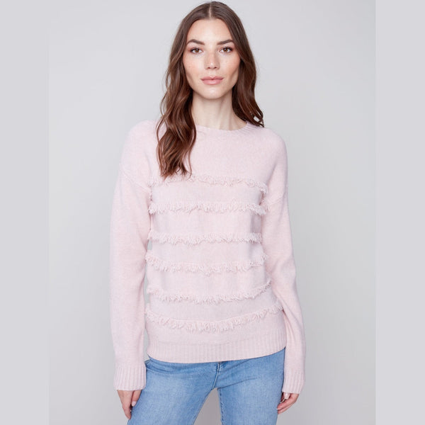 Piper Fringe All Over Sweater