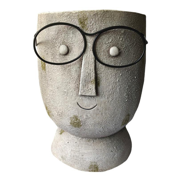 Planter With Glasses
