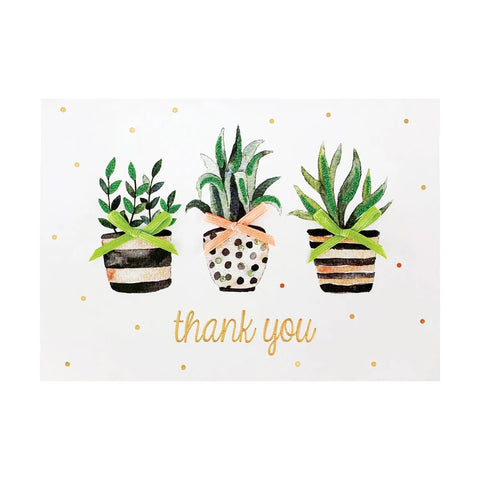 Plants - Greeting Card - Thank You