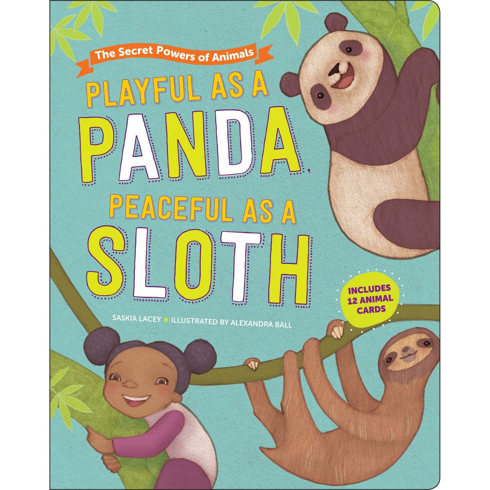 Playful As A Panda Peaceful As A Sloth - Hardcover Book