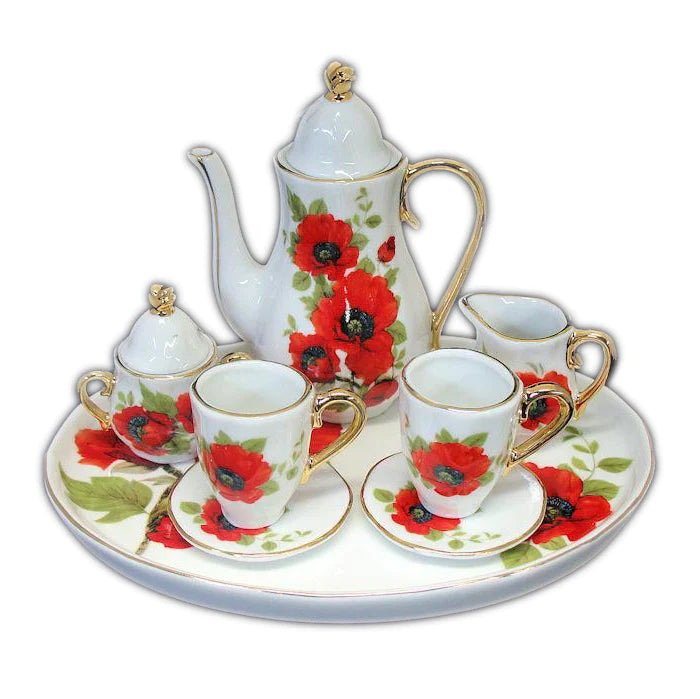 Poppy Mini Tea Set - Large Size