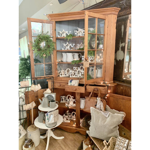 Primitive Corner Cupboard