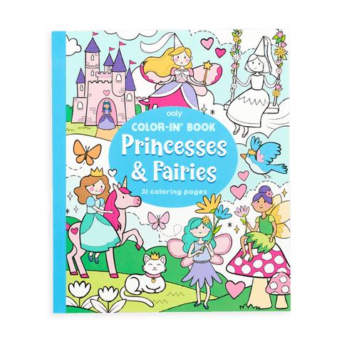 Princesses & Fairies Colouring Book