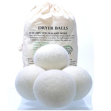 Pure Wool Dryer Balls - Set Of 6