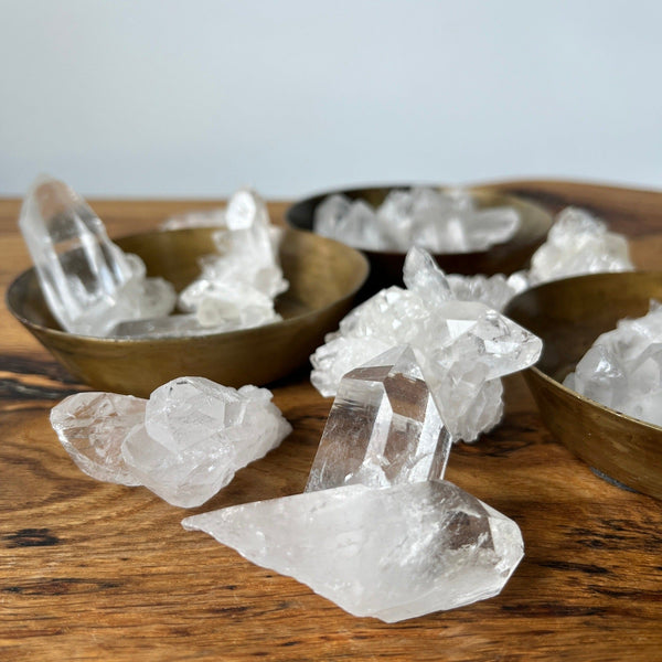 Quartz Crystal Clusters