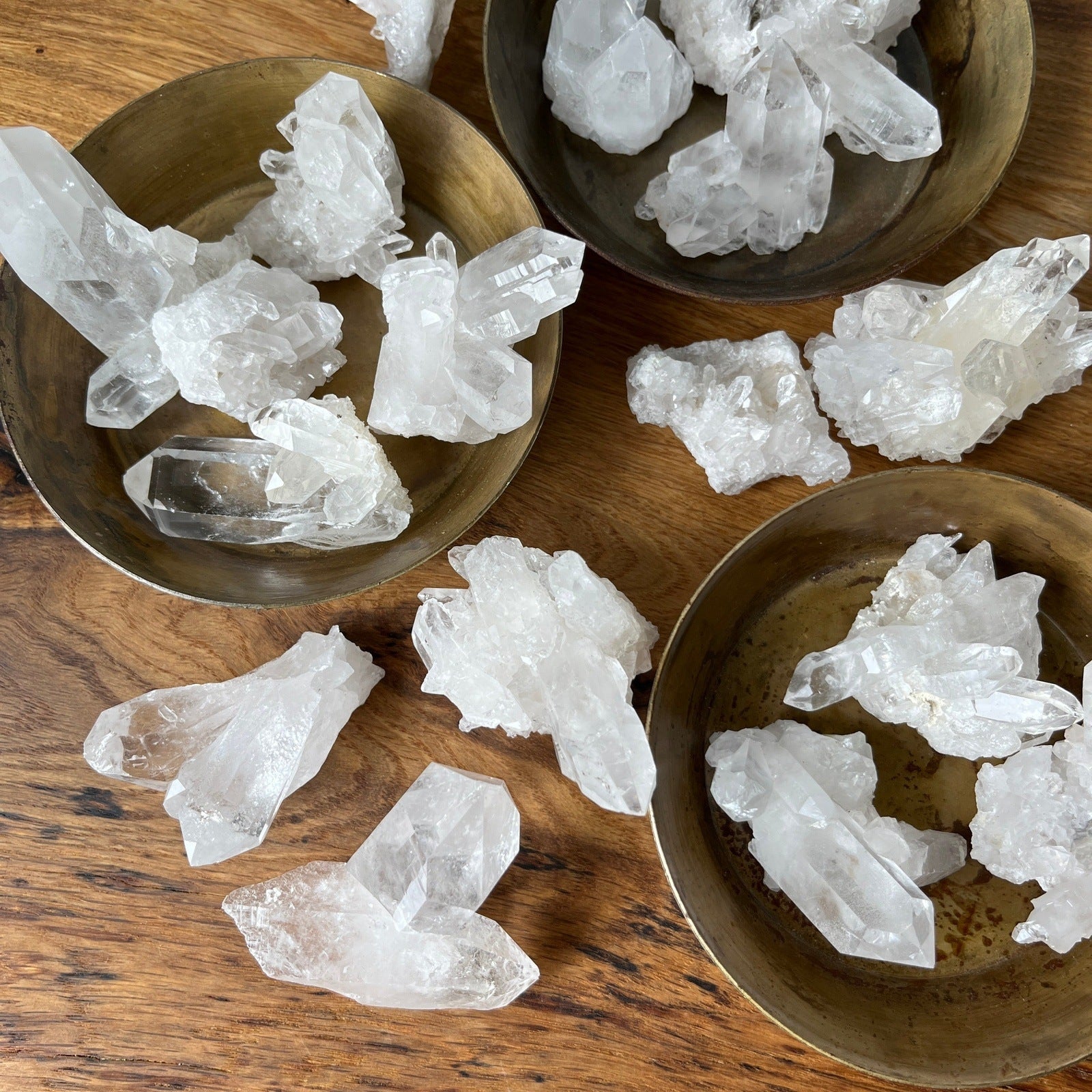 Quartz Crystal Clusters