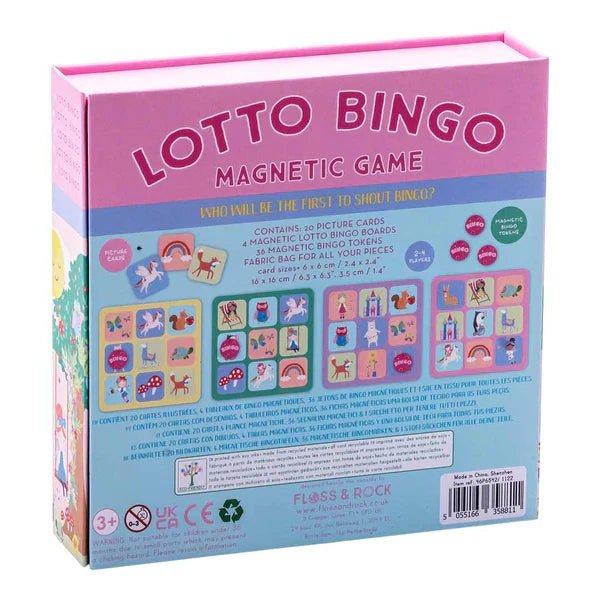 Rainbow Fairy - Magnetic Lotto Bingo