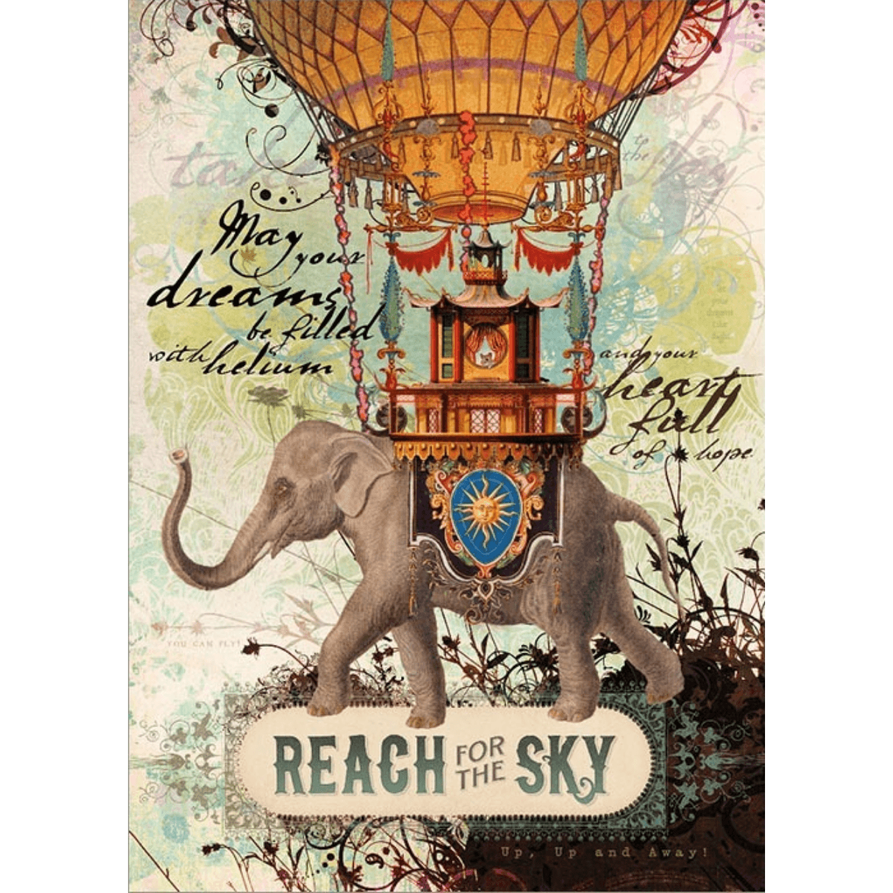 Reach for the Sky - Greeting Card - Encouragement