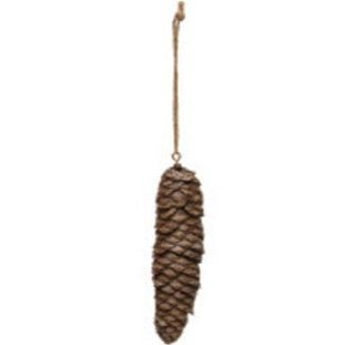 Resin Pinecone Ornament