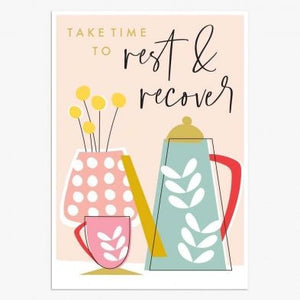 Rest & Recover - Greeting Card - Get Well
