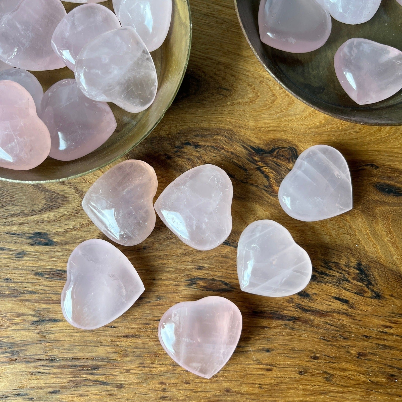 Rose Quartz Heart Lady of the Lake