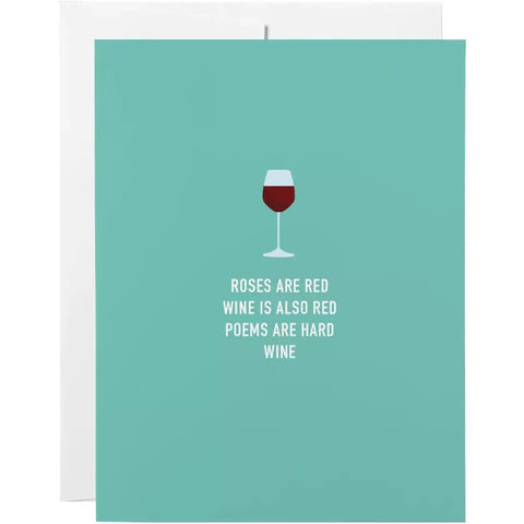 Roses Are Red - Greeting Card - Birthday