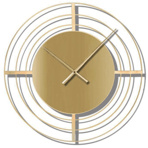 Round Gold Surround Clock