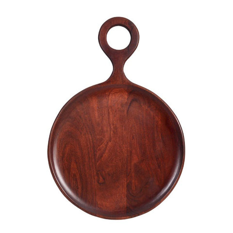 Round Wooden Charcuterie Board