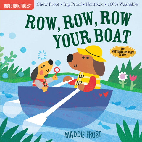 Row, Row, Row Your Boat - Indestructible Paperback Book