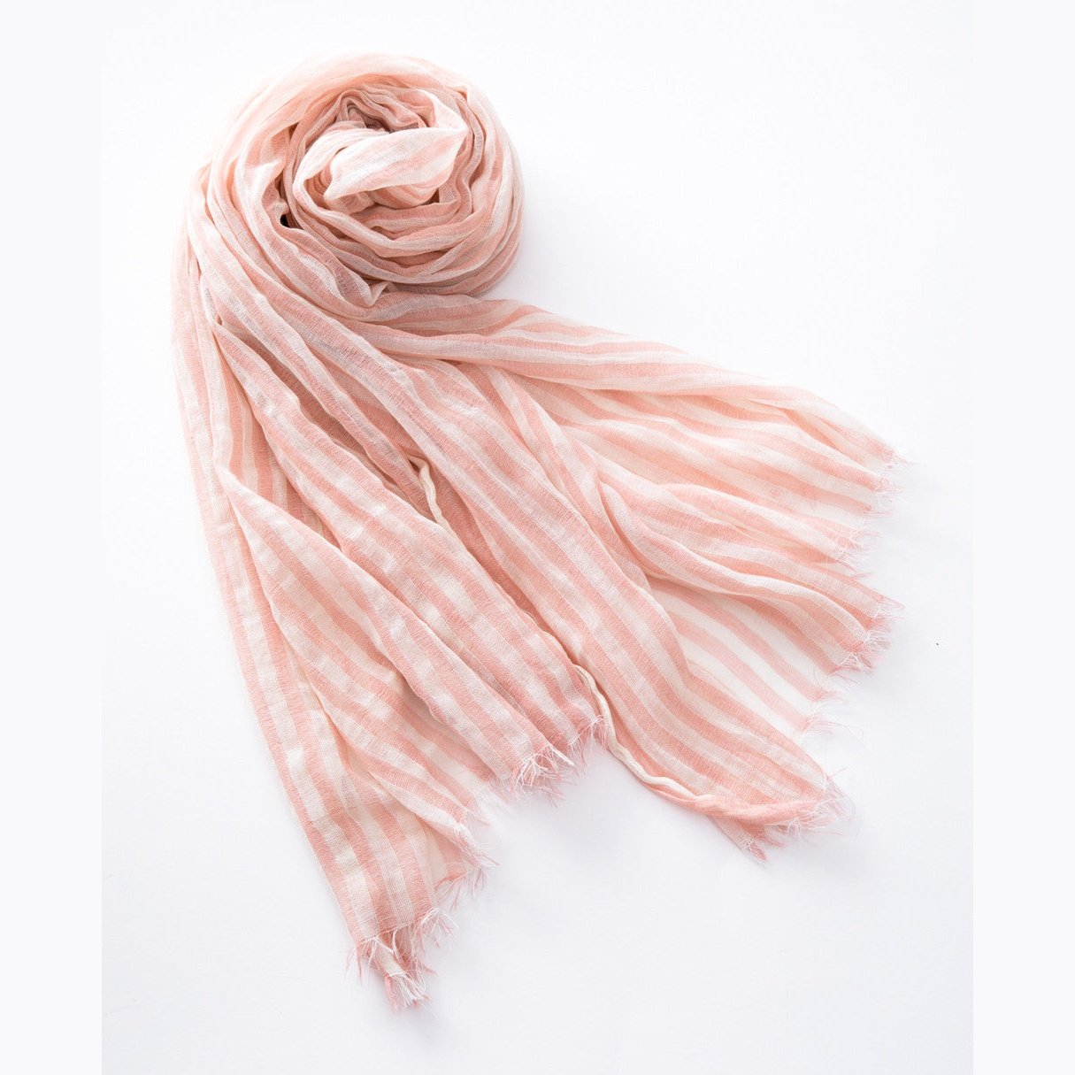 Scarf - Gauzy Parisian Stripe