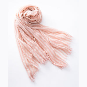 Scarf - Gauzy Parisian Stripe