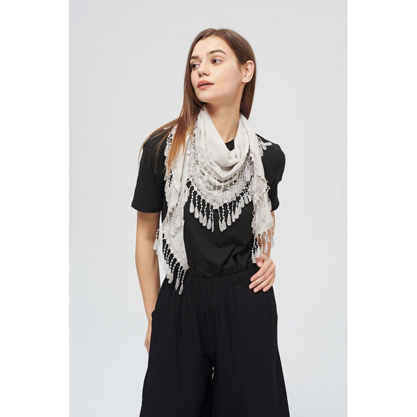 Scarf - Lace With Tassel