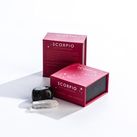 Scorpio- Mini Stone Pack Zodiac Collection