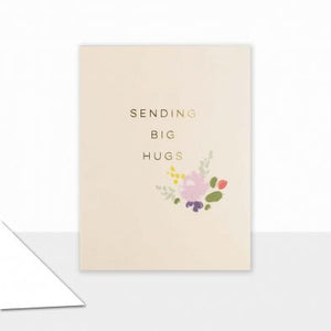 Sending Big Hugs - Greeting Card - Sympathy