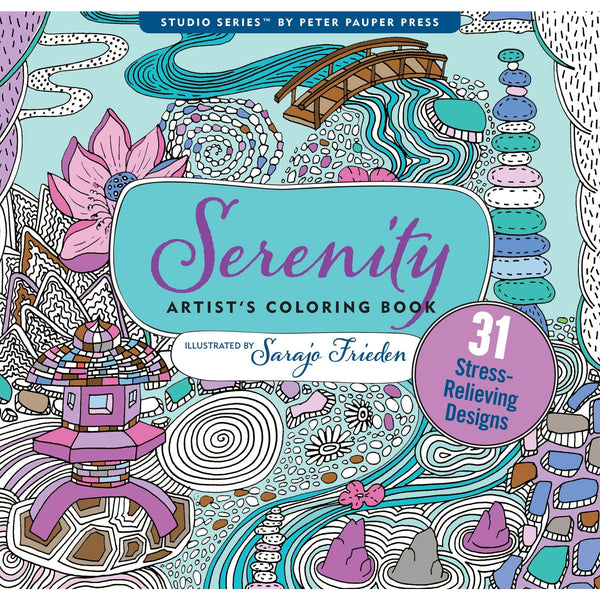 Serenity Artist's Colouring Book