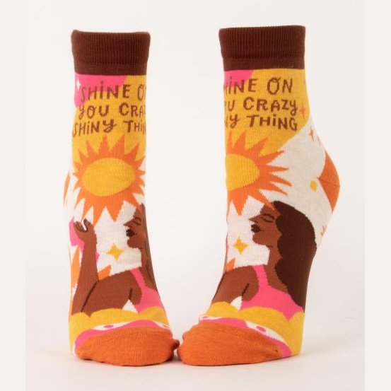 Shine On You Crazy Shiny Thing Women's Ankle Socks