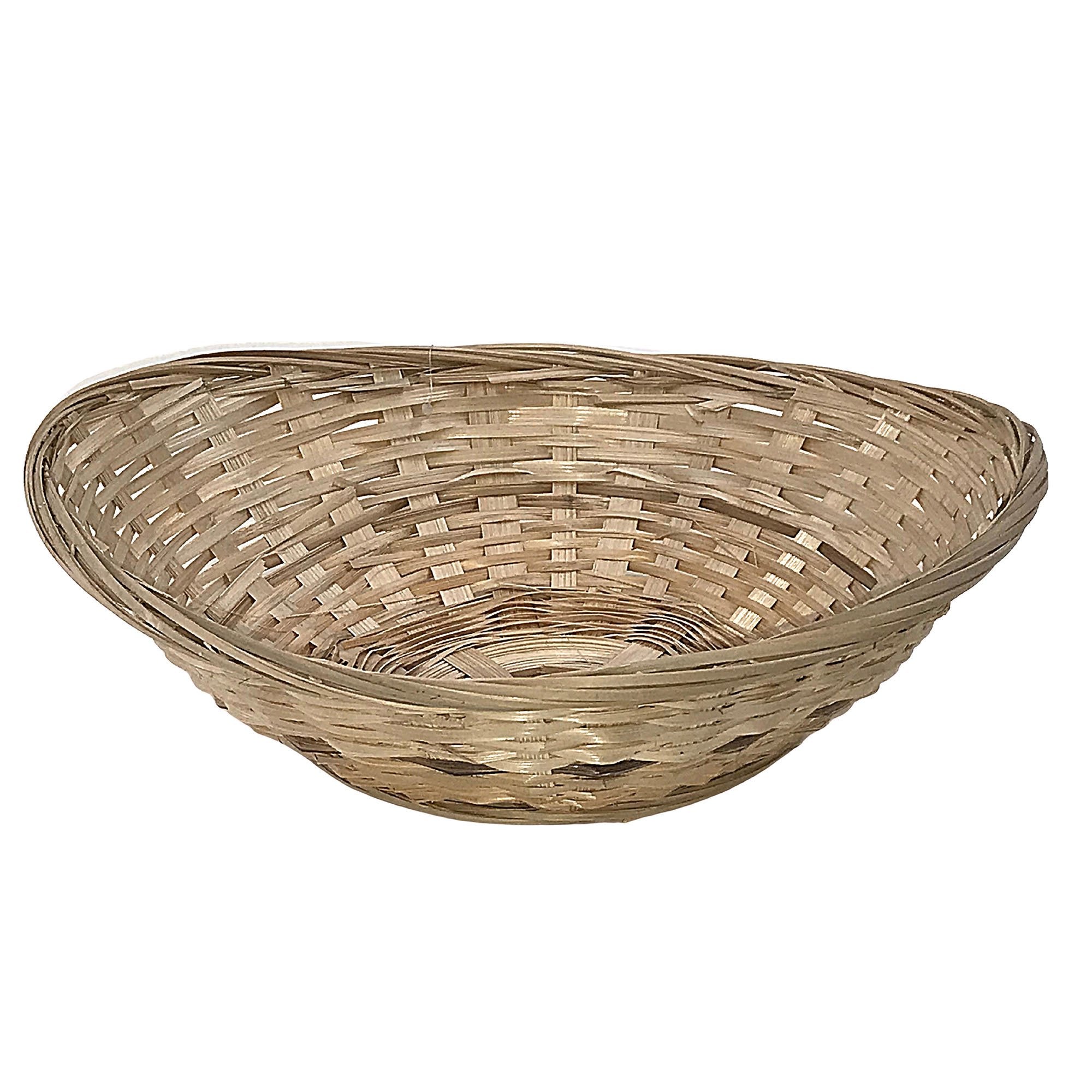 Oval Bamboo Basket