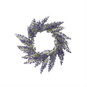 Small Purple Heather Candle Ring