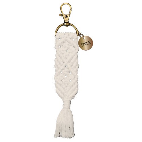 Karma Gifts Mom Macrame Keychain