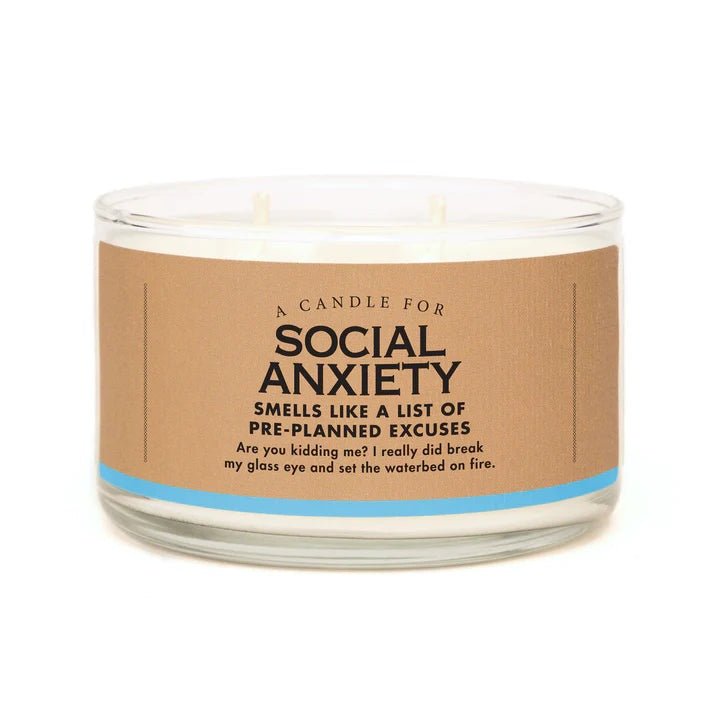 Social Anxiety - Soy Wax Candle