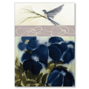 Somber Flowers - Greeting Card - Sympathy