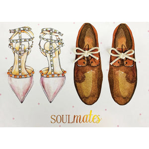 Soulmates - Greeting Card - Wedding