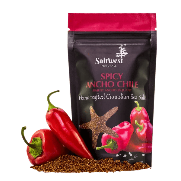 Spicy Ancho Chile Infused Sea Salt