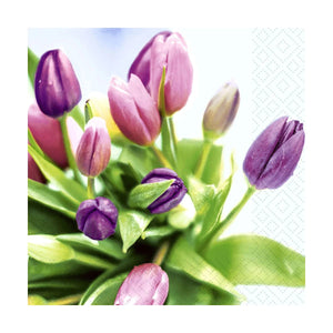 Spring Tulips - Paper Napkins