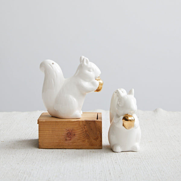 Squirrel Salt & Pepper Shakers