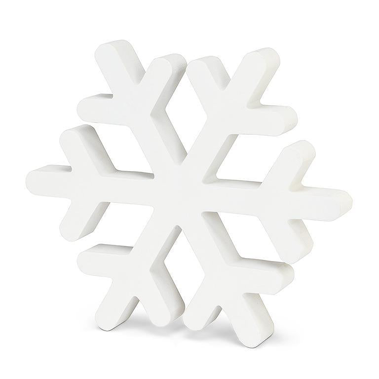 Standing Thick Snowflake