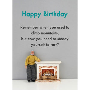 Steady Fart - Greeting Card - Birthday