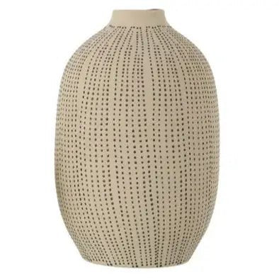 Stoneware Textured Vase