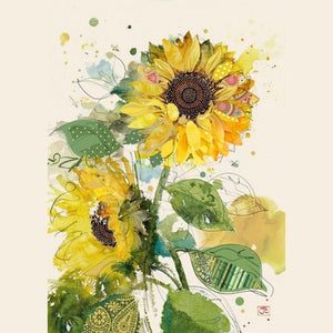 Sunflowers - Greeting Card - Blank