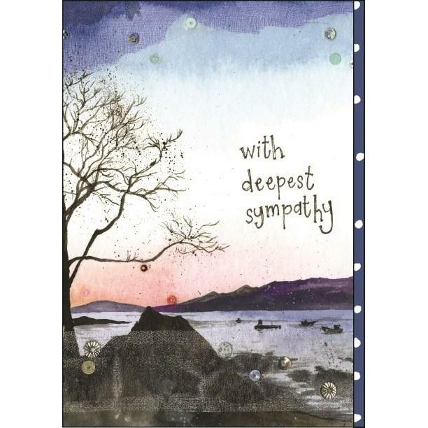 Sunset - Greeting Card - Sympathy