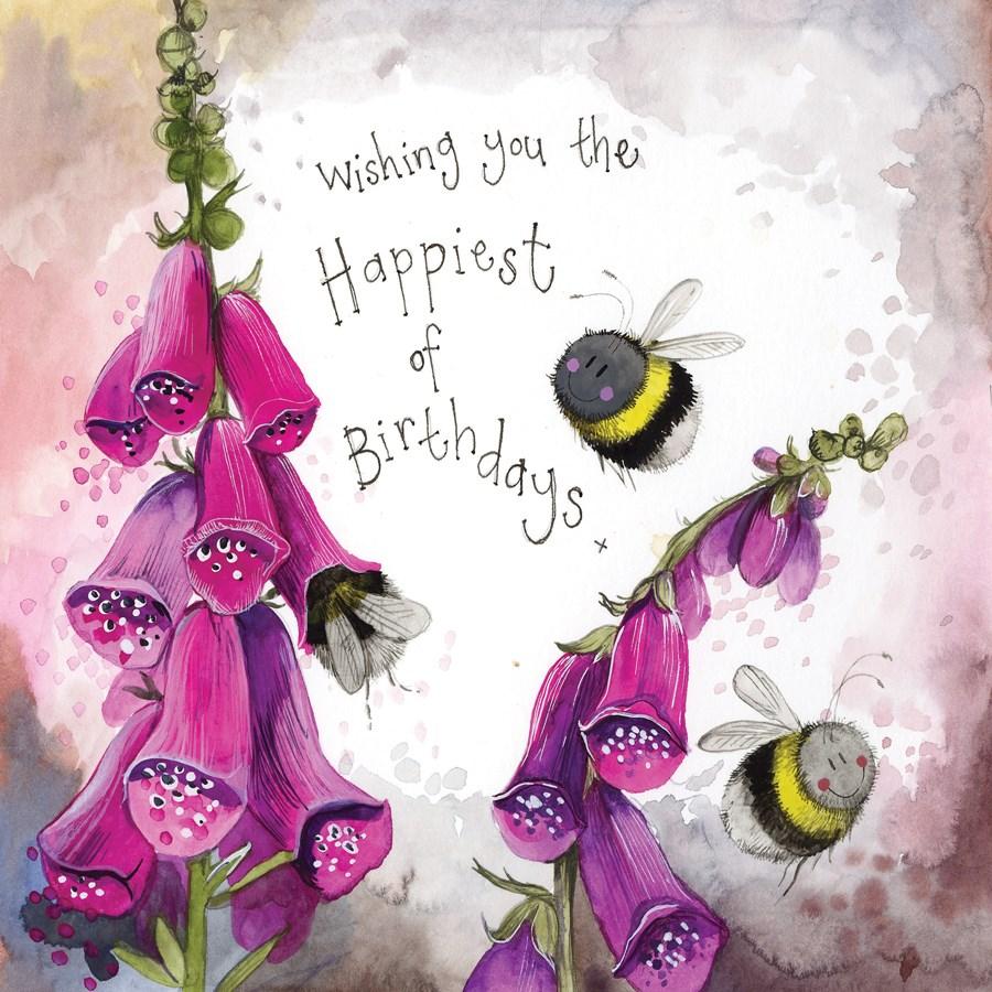 Sunshine Bees - Greeting Card - Birthday