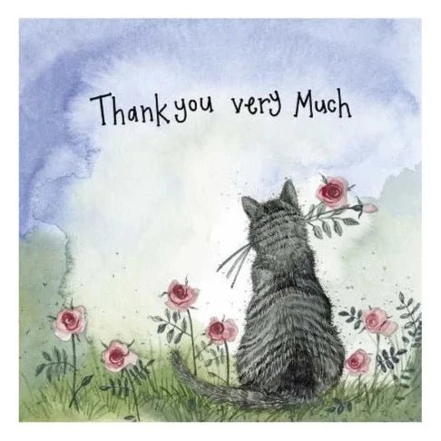 Sunshine Cat - Greeting Card - Thank you
