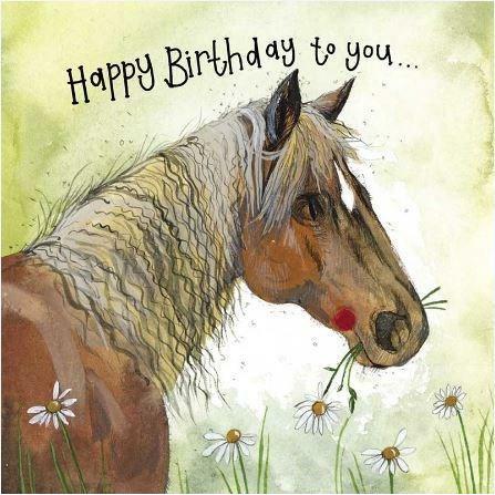 Sunshine Horse - Greeting Card - Birthday